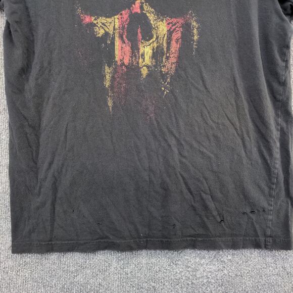 Grunt Style Men's T Shirt Patriotic Skull Graphic Black Size L This We'll Defend - Picture 9 of 14